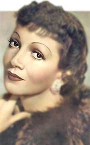 Claudette Colbert 