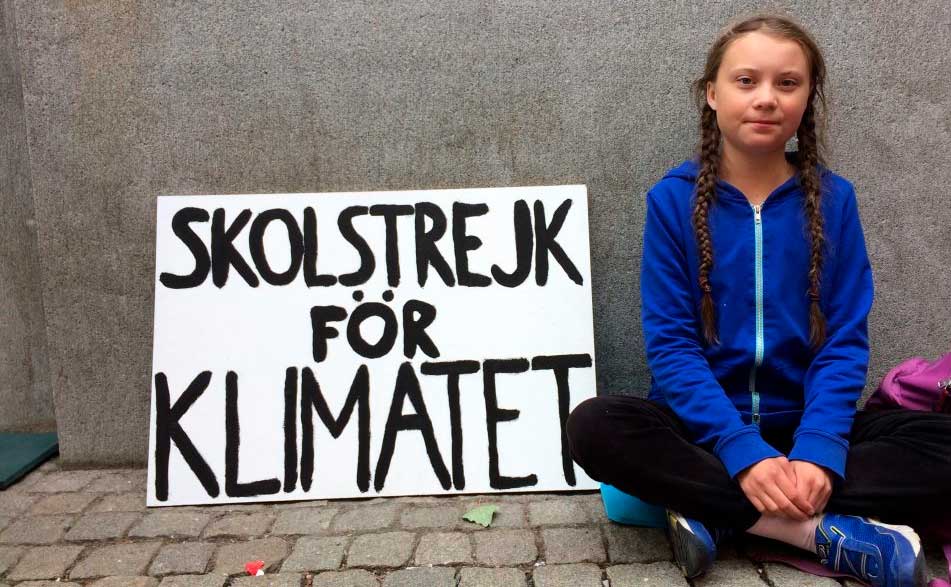 Greta Thunberg, huelga escolar por el clima