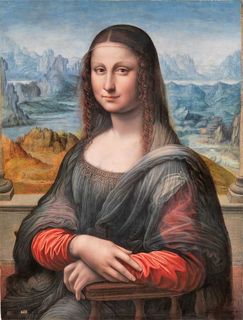 Cuadro de la Mona Lisa Museo del Prado