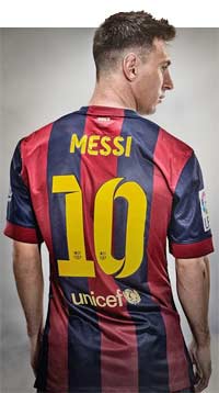 Lionel Messi - datos - palmarés 