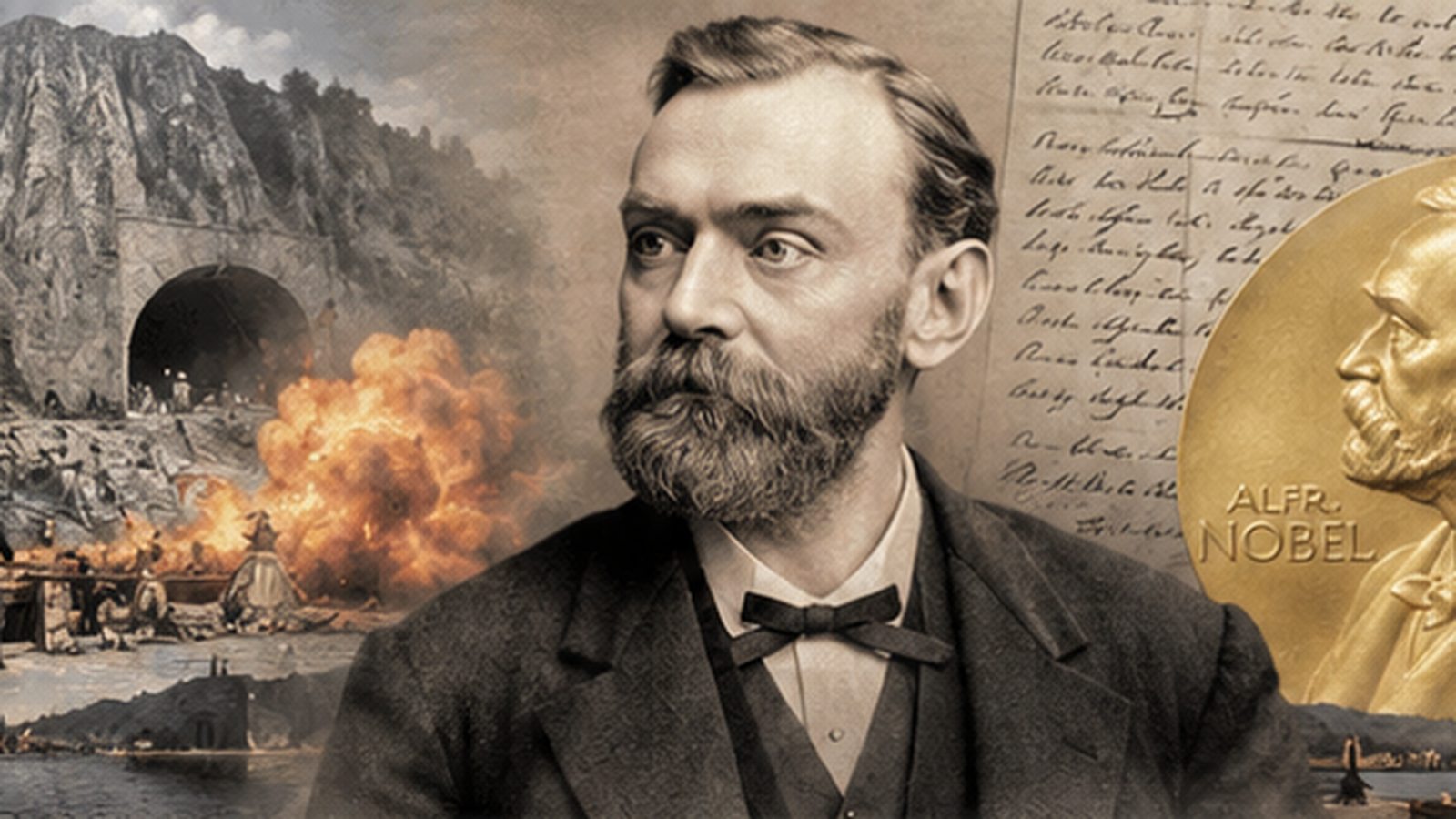 Alfred Nobel, inventor de la dinamita y fundador de los premios Nobel